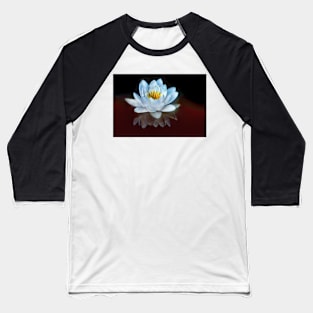 Water Lilly Meditation Baseball T-Shirt